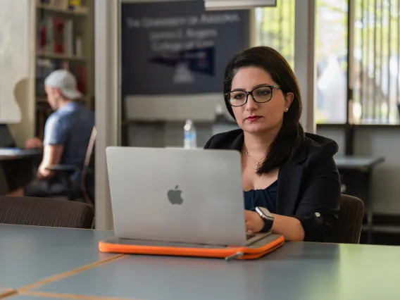 woman on laptop